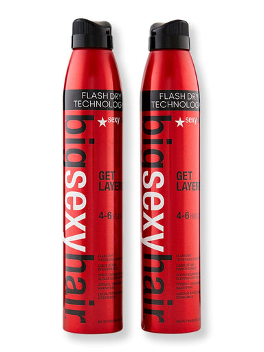 Sexy Hair Sexy Hair Big Sexy Hair Get Layered Flash Dry Thickening Hairspray 2 ct 8 oz Hair Sprays 