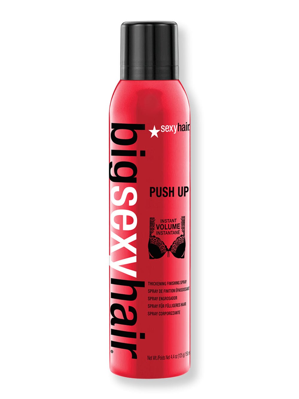 Sexy Hair Sexy Hair Big Sexy Hair Push Up Instant Thickness Dry Finishing Spray Styling Treatments 4.4 oz / 150 ml 