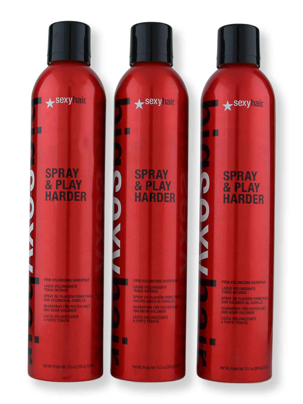 Sexy Hair Sexy Hair Big Sexy Hair Spray & Play Harder 3 ct 10 oz Hair Sprays 