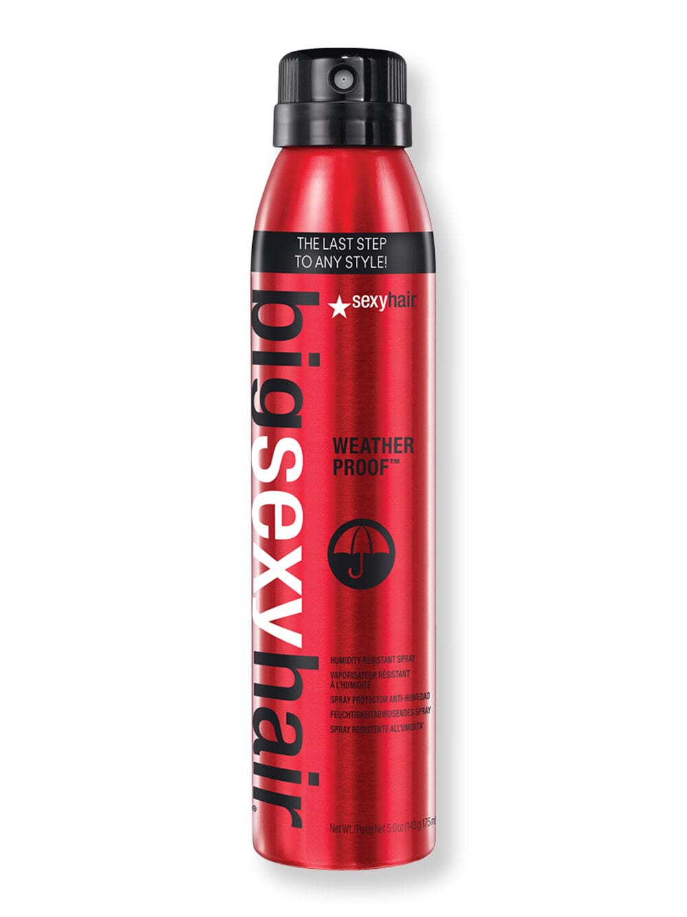 Sexy Hair Sexy Hair Big Sexy Hair Weather Proof Humidity Resistant Spray Hair Sprays 5 oz / 175 ml 
