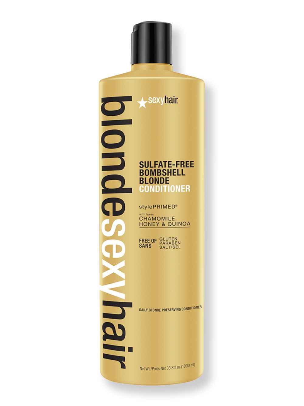 Sexy Hair Sexy Hair Blonde Sexy Hair Bright Blonde Conditioner 33.8 oz1000 ml Conditioners 