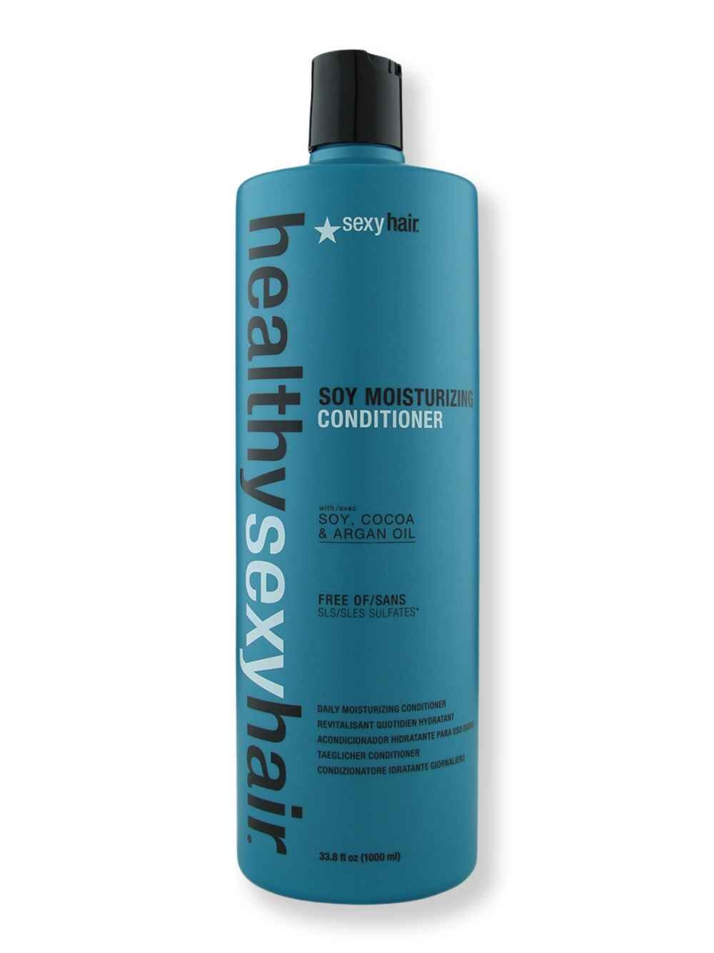 Sexy Hair Sexy Hair Healthy Sexy Hair Color Safe Soy Moisturizing Conditioner 33.8 oz1000 ml Conditioners 