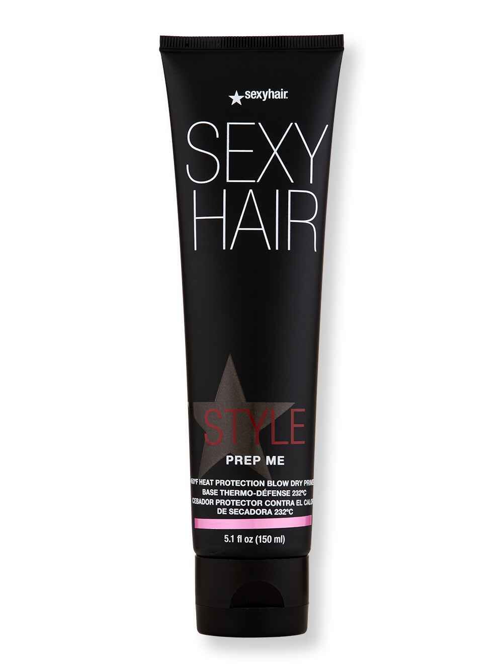 Sexy Hair Sexy Hair Hot Sexy Hair Prep Me 450 Heat Protection Blow Dry Primer 5.1 oz175 ml Styling Treatments 