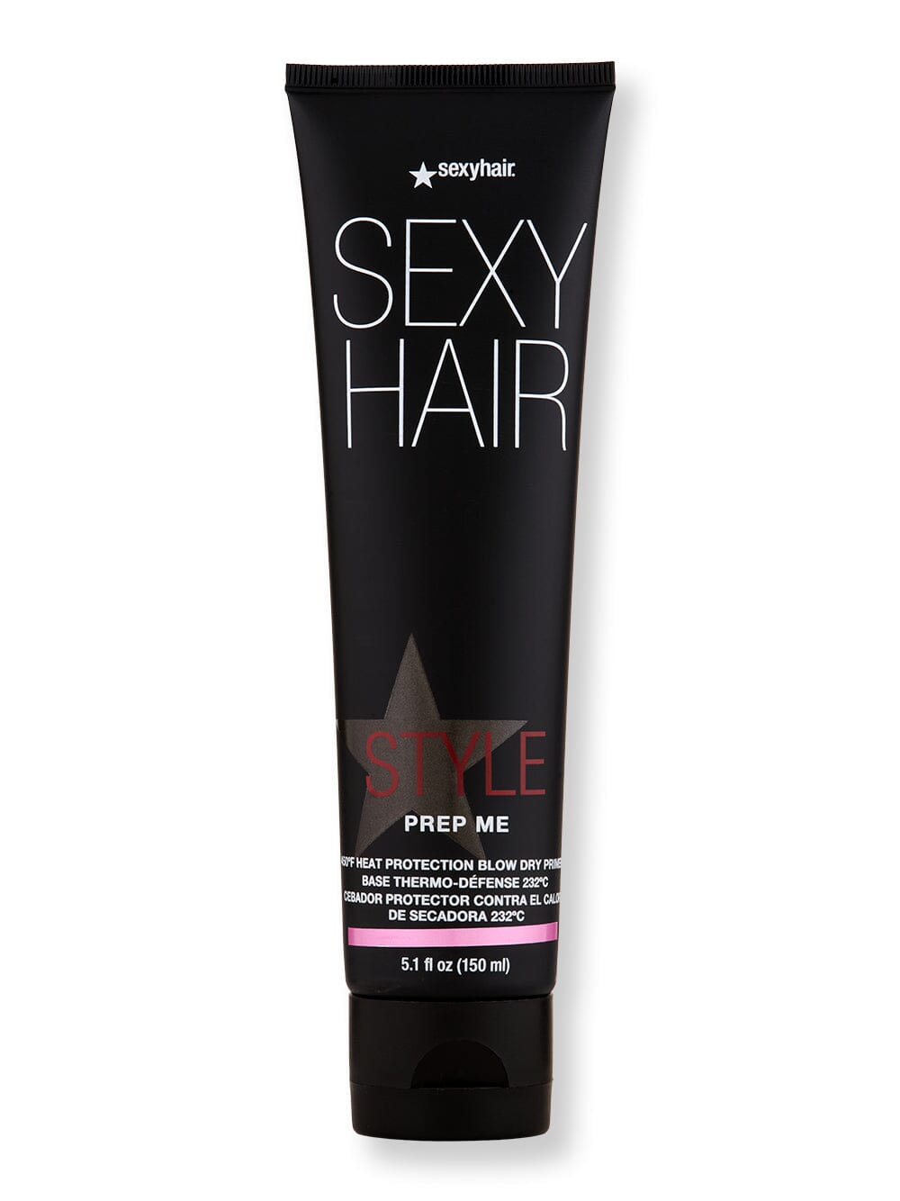 Sexy Hair Sexy Hair Hot Sexy Hair Prep Me 450 Heat Protection Blow Dry Primer Styling Treatments 5.1 oz / 175 ml 