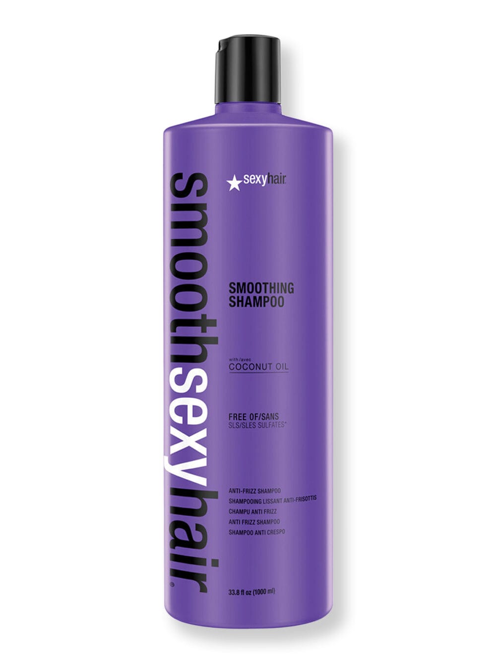 Sexy Hair Sexy Hair Smooth Sexy Hair Smoothing Shampoo 33.8 oz 1000 ml Shampoos 