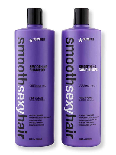 Sexy Hair Sexy Hair Smooth Sexy Hair Smoothing Shampoo & Conditioner 33.8 oz Hair Care Value Sets 