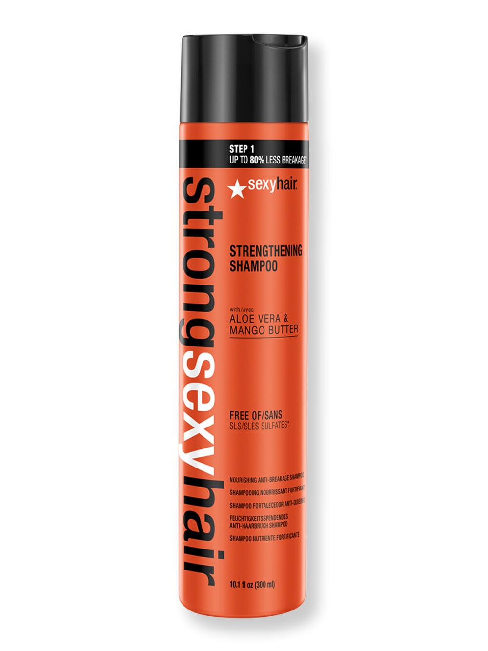 Sexy Hair Sexy Hair Strong Sexy Hair Strengthening Shampoo Nourishing Anti Breakage Shampoo Shampoos 10.1 oz / 300 ml 