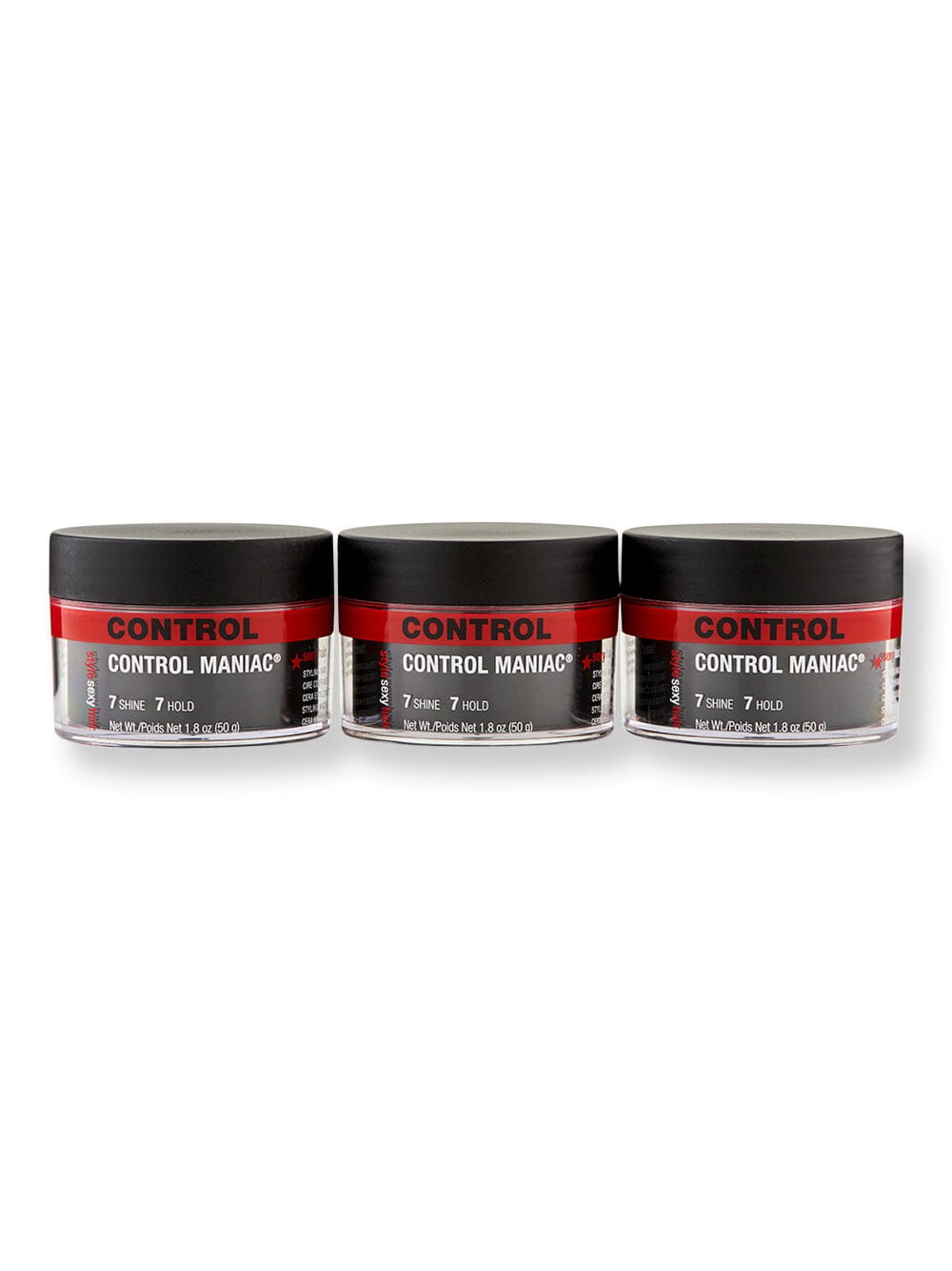 Sexy Hair Sexy Hair Style Sexy Hair Control Maniac Wax 3 ct 1.8 oz Putties & Clays 