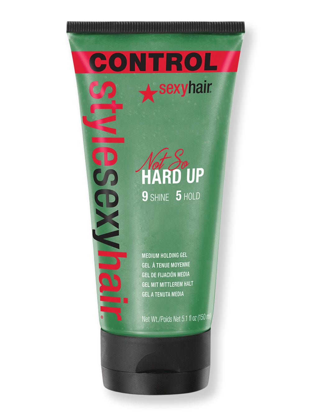 Sexy Hair Sexy Hair Style Sexy Hair Not So Hard Up Medium Holding Gel Hair Gels 5.1 oz / 150 ml 