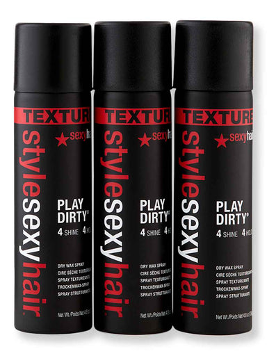 Sexy Hair Sexy Hair Style Sexy Hair Play Dirty Dry Wax Spray 3 ct 4.8 oz Putties & Clays 