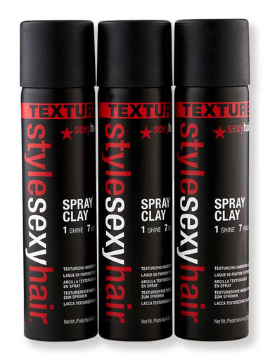 Sexy Hair Sexy Hair Style Sexy Hair Spray Clay Texturizing Spray Clay 3 ct 4.4 oz Hair Sprays 