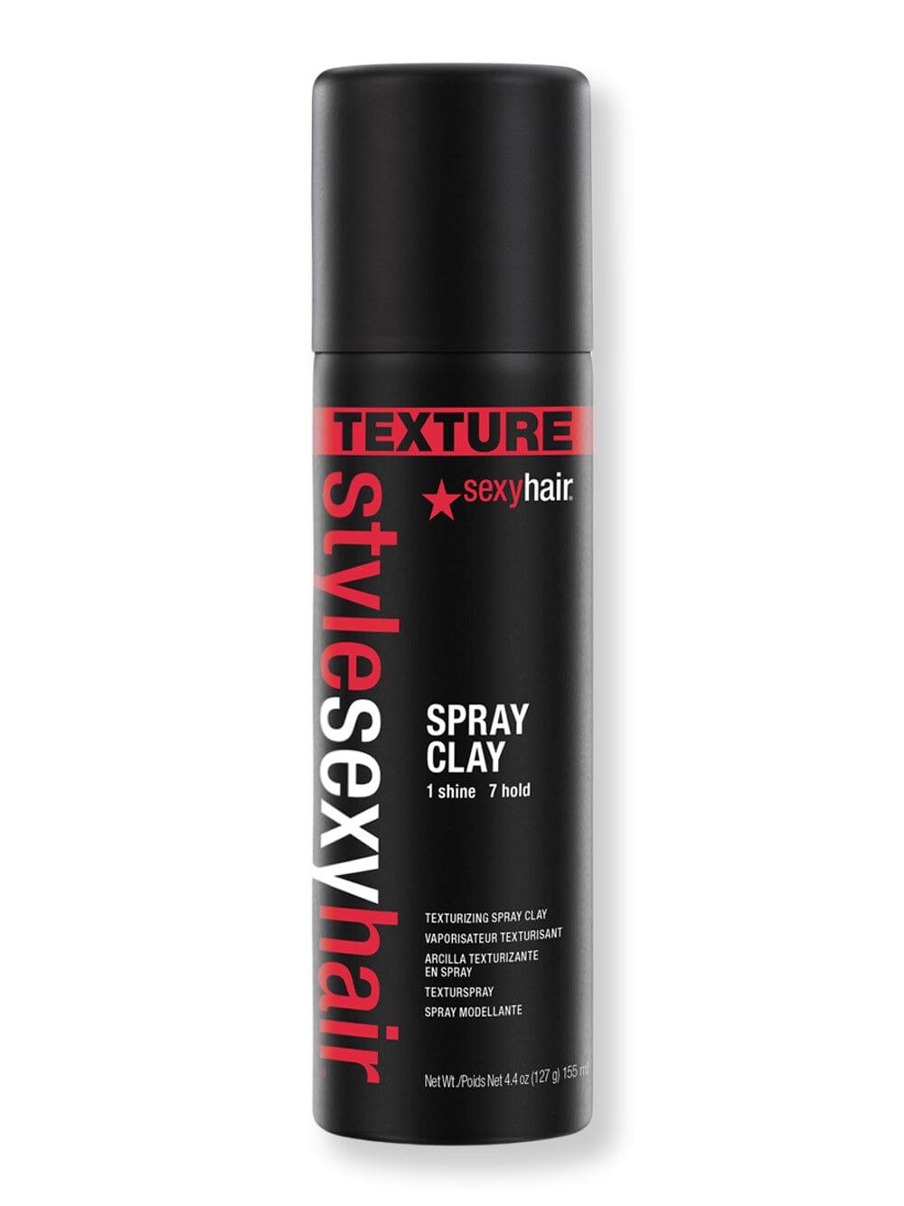Sexy Hair Sexy Hair Style Sexy Hair Spray Clay Texturizing Spray Clay Putties & Clays 4.4 oz / 155 ml 