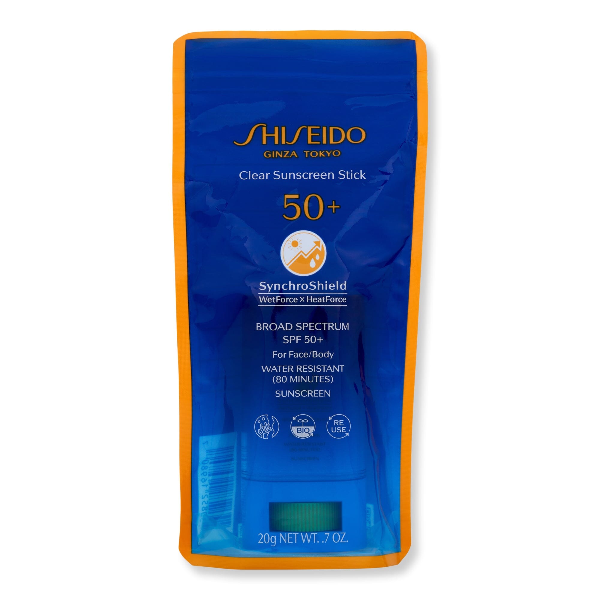 Shiseido Shiseido Clear Sunscreen Stick SPF 50+ 20 g Body Sunscreens 