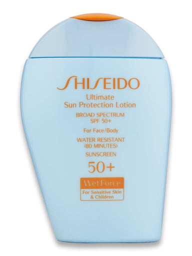 Shiseido Shiseido Ultimate Sun Protection Lotion WetForce SPF 50+ for Sensitive Skin & Children 100 ml Face Sunscreens 