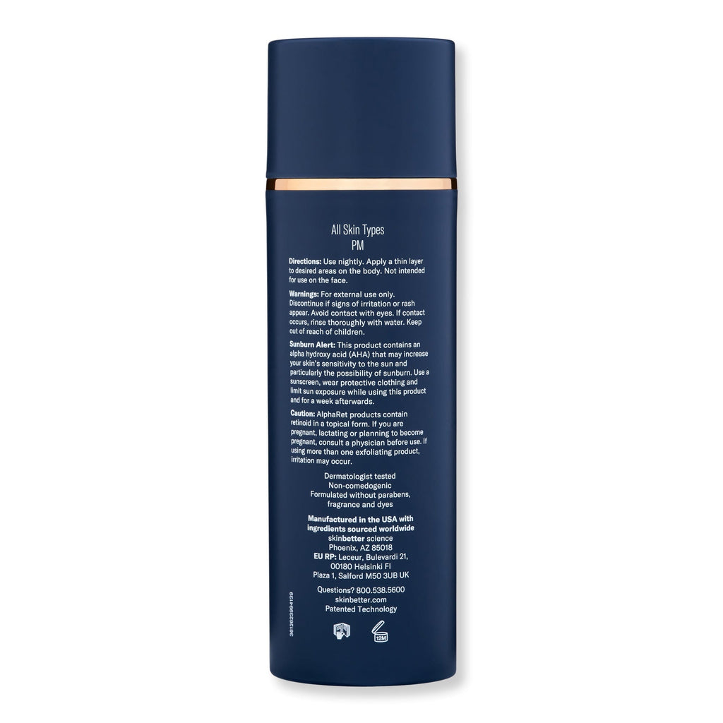 Skinbetter Science Skinbetter Science AlphaRet Body Overnight Cream Body Lotions & Oils 