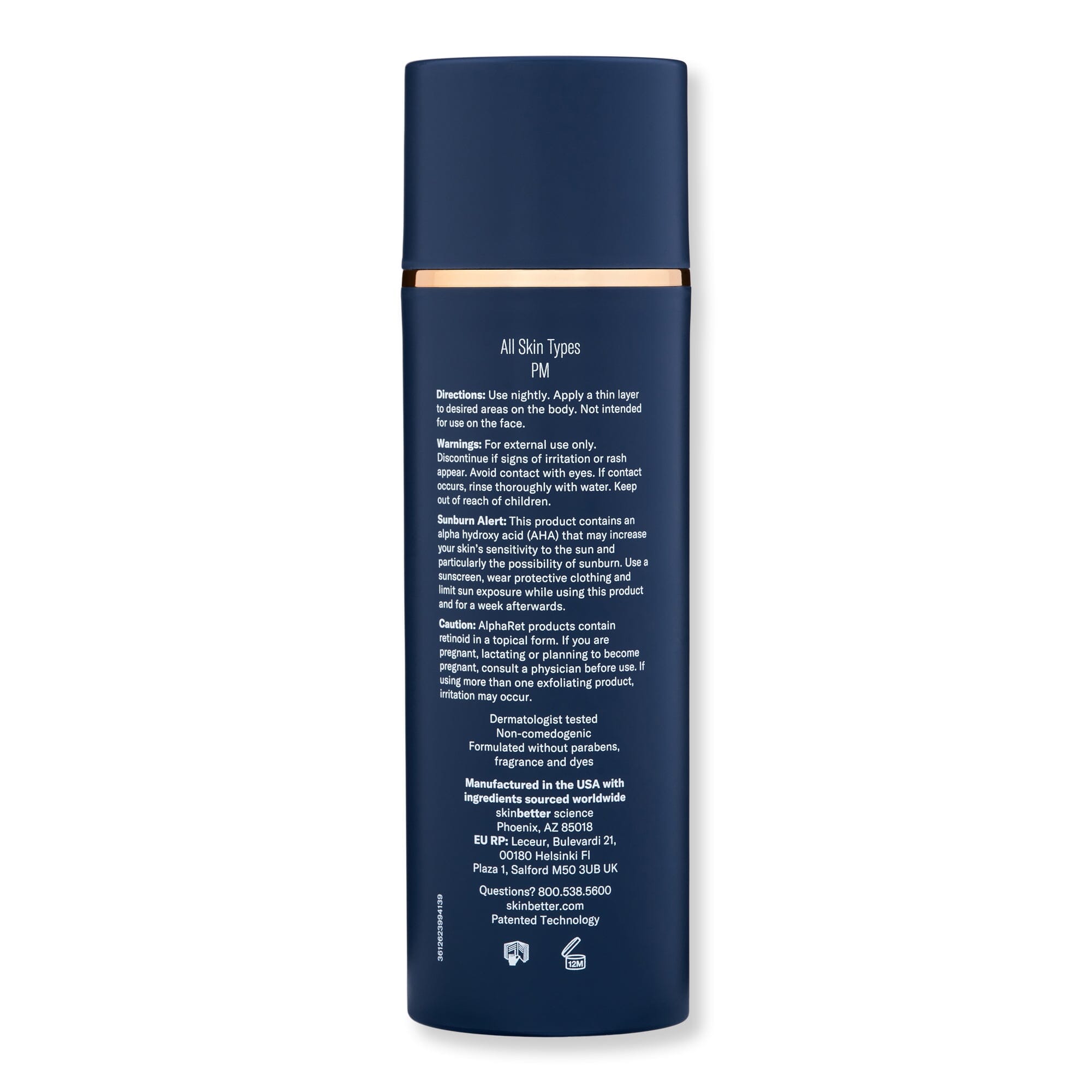 Skinbetter Science Skinbetter Science AlphaRet Body Overnight Cream Body Lotions & Oils 