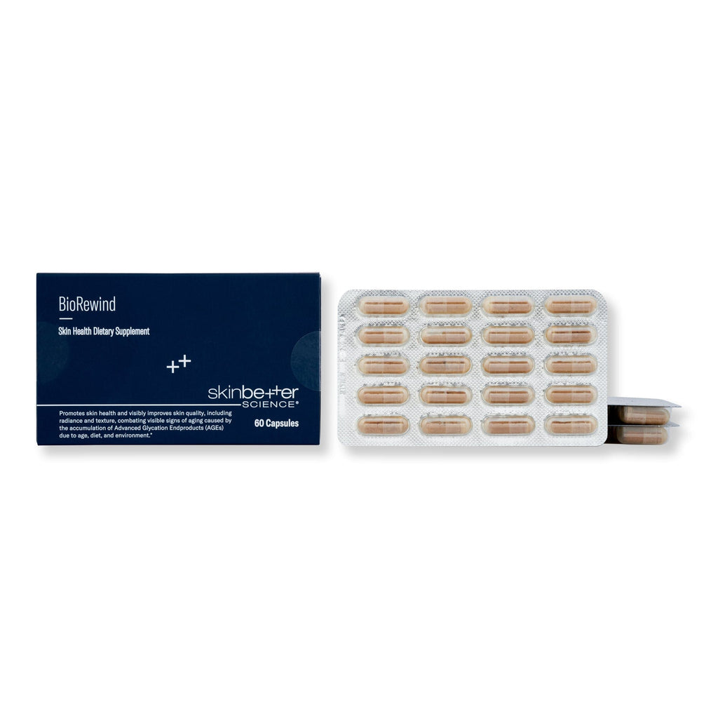 Skinbetter Science Skinbetter Science BioRewind Skin Health Dietary Supplement Wellness Supplements 60 Capsules 