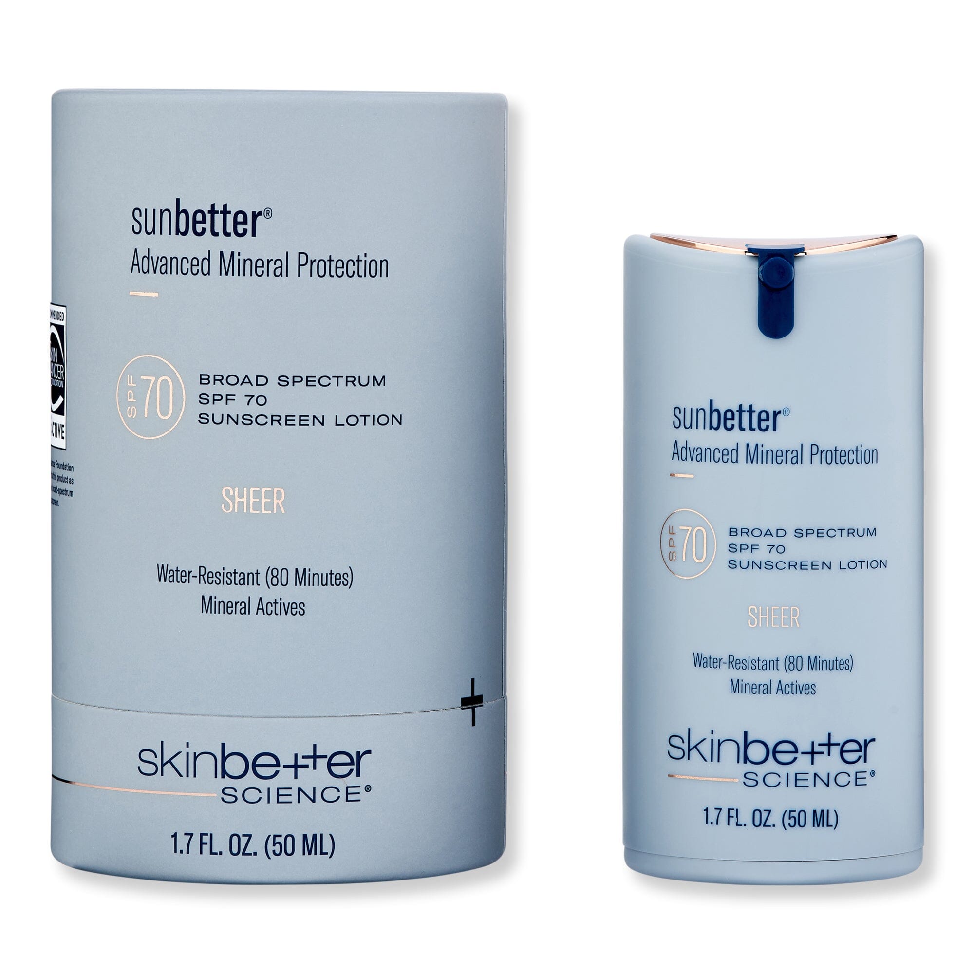 Skinbetter Science Skinbetter Science Sunbetter Sheer SPF 70 Sunscreen Lotion 50 ml Face Sunscreens 