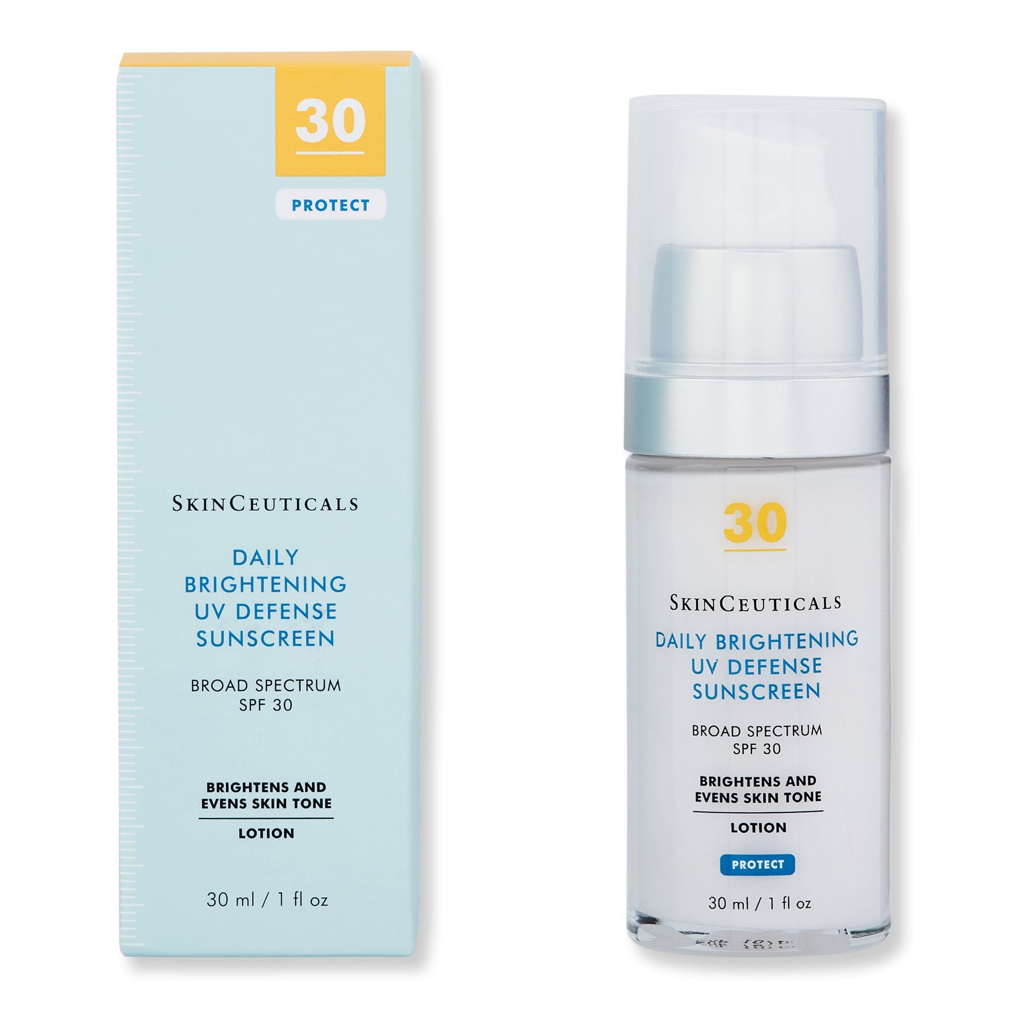 SkinCeuticals SkinCeuticals Daily Brightening UV Defense Sunscreen SPF 30 30 ml Face Sunscreens 