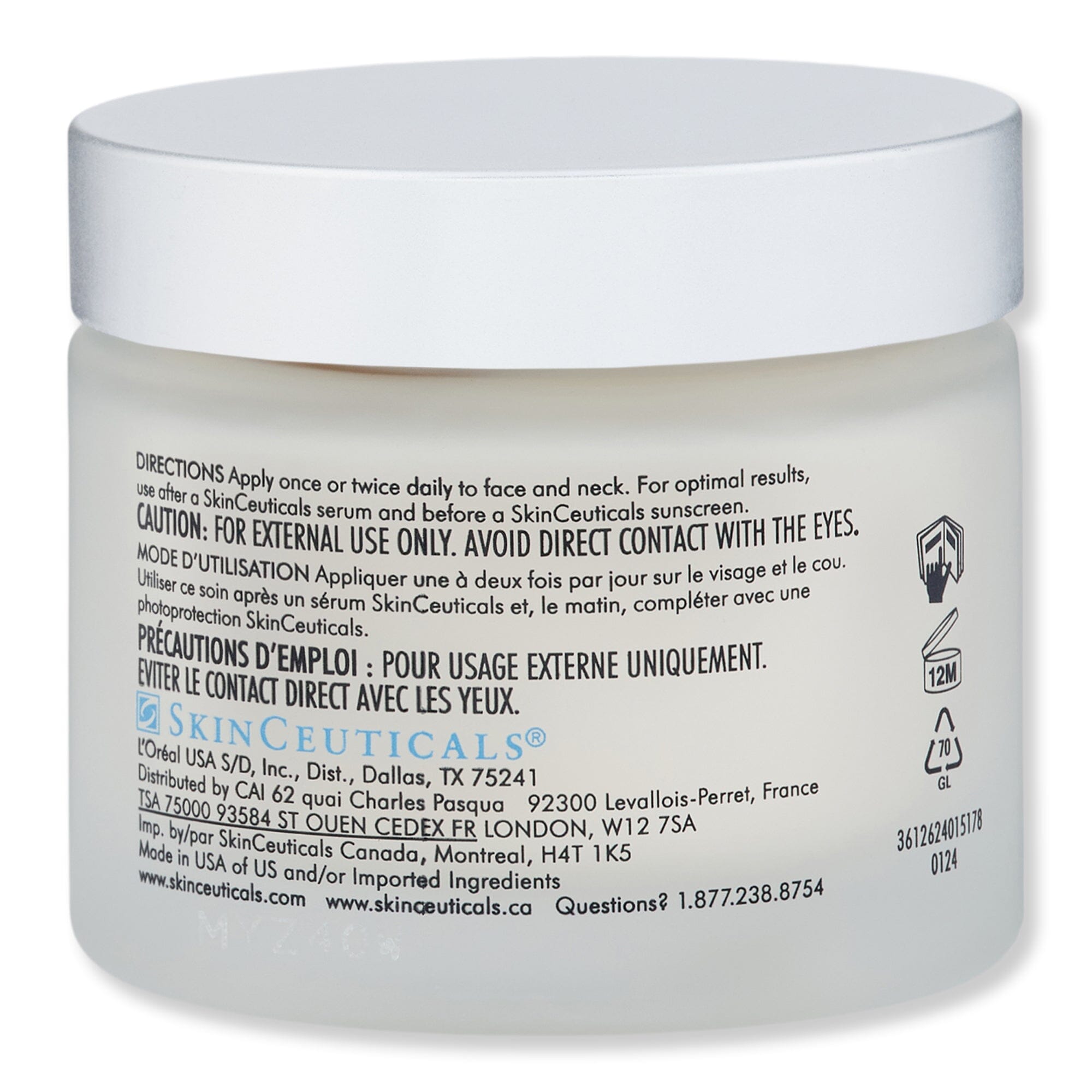 SkinCeuticals SkinCeuticals Emollience 60 ml Face Moisturizers 