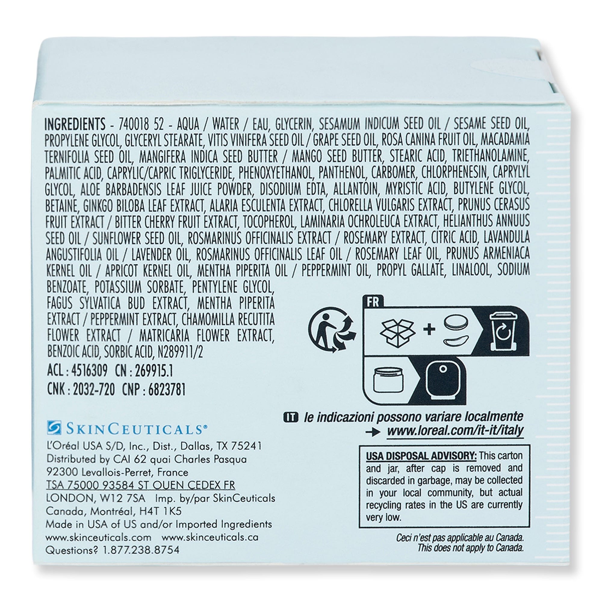 SkinCeuticals SkinCeuticals Emollience 60 ml Face Moisturizers 