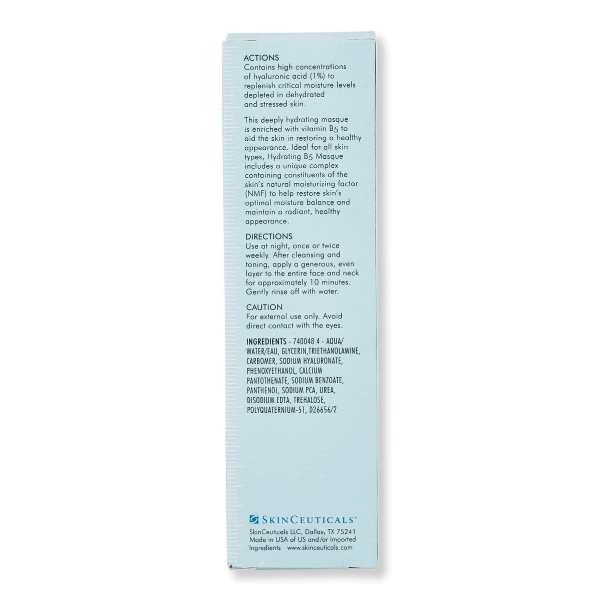 SkinCeuticals SkinCeuticals Hydrating B5 Masque 75 ml Face Masks 