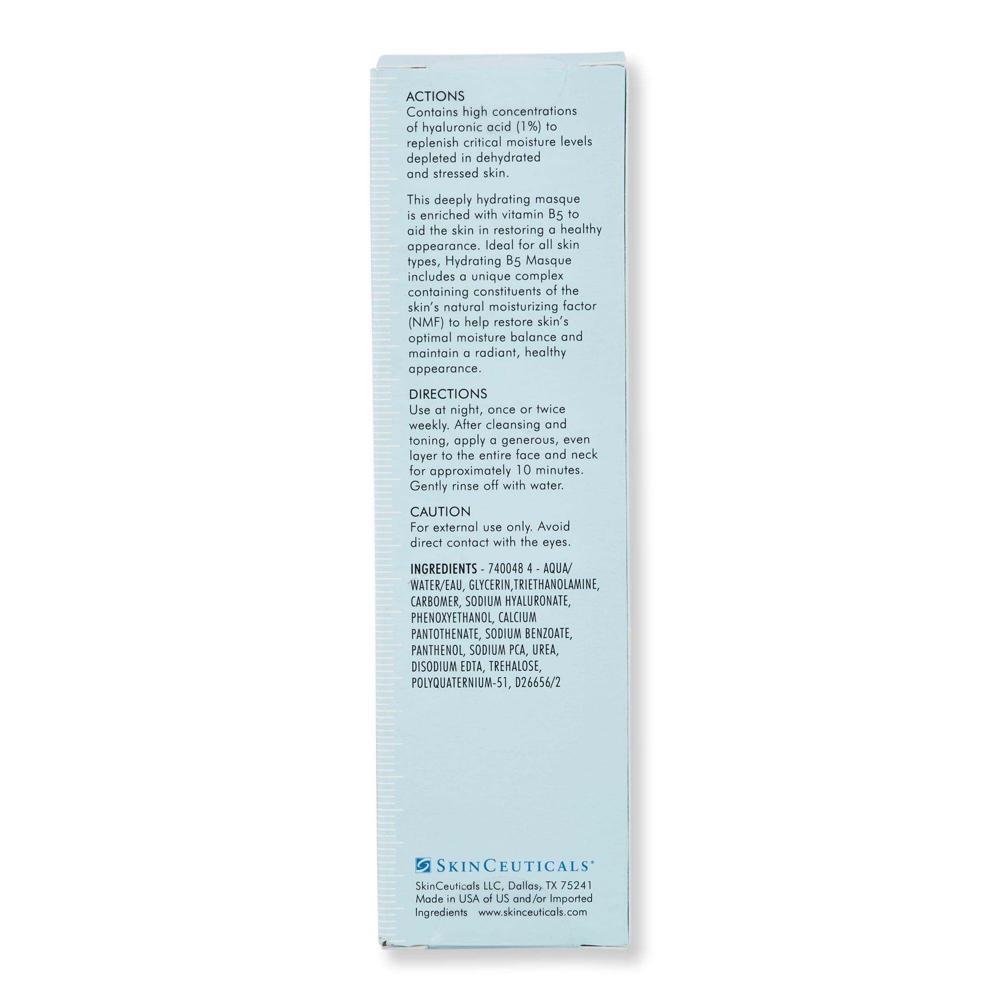 SkinCeuticals SkinCeuticals Hydrating B5 Masque 75 ml Face Masks 