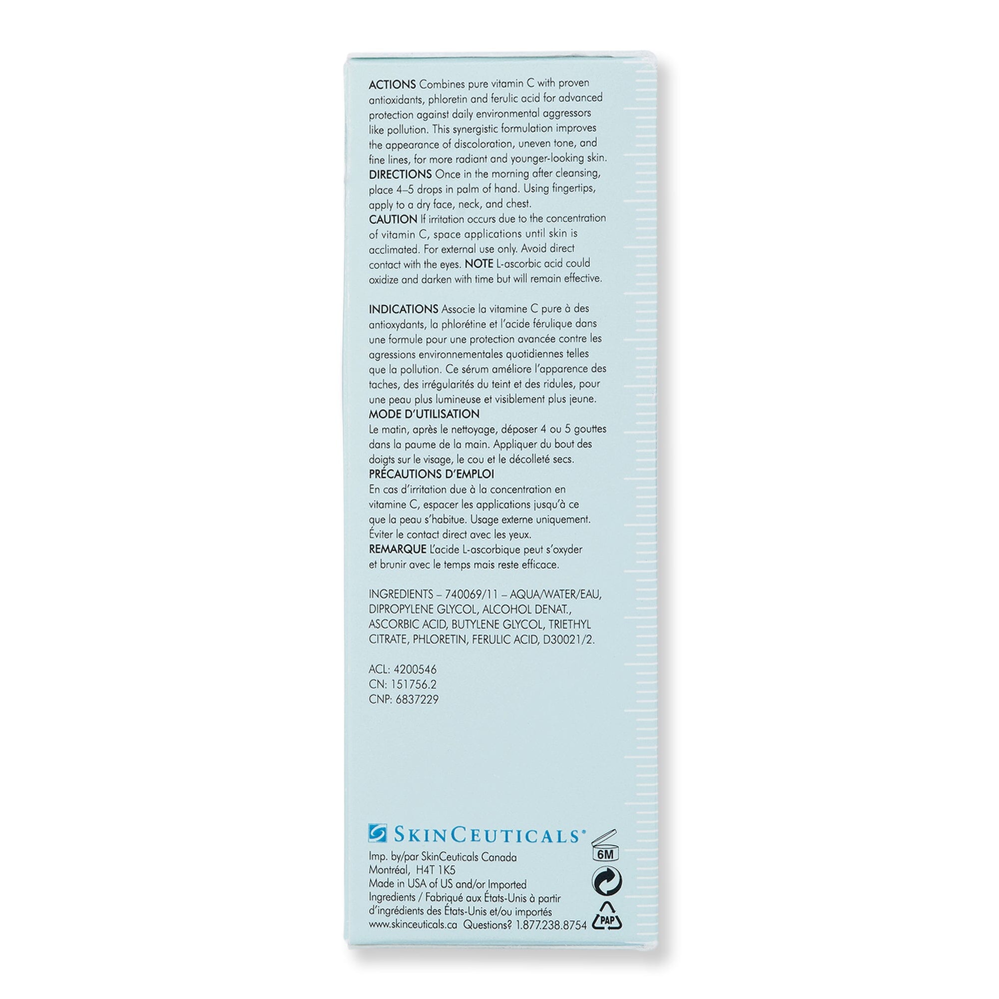 SkinCeuticals SkinCeuticals Phloretin CF Skin Care Treatments 