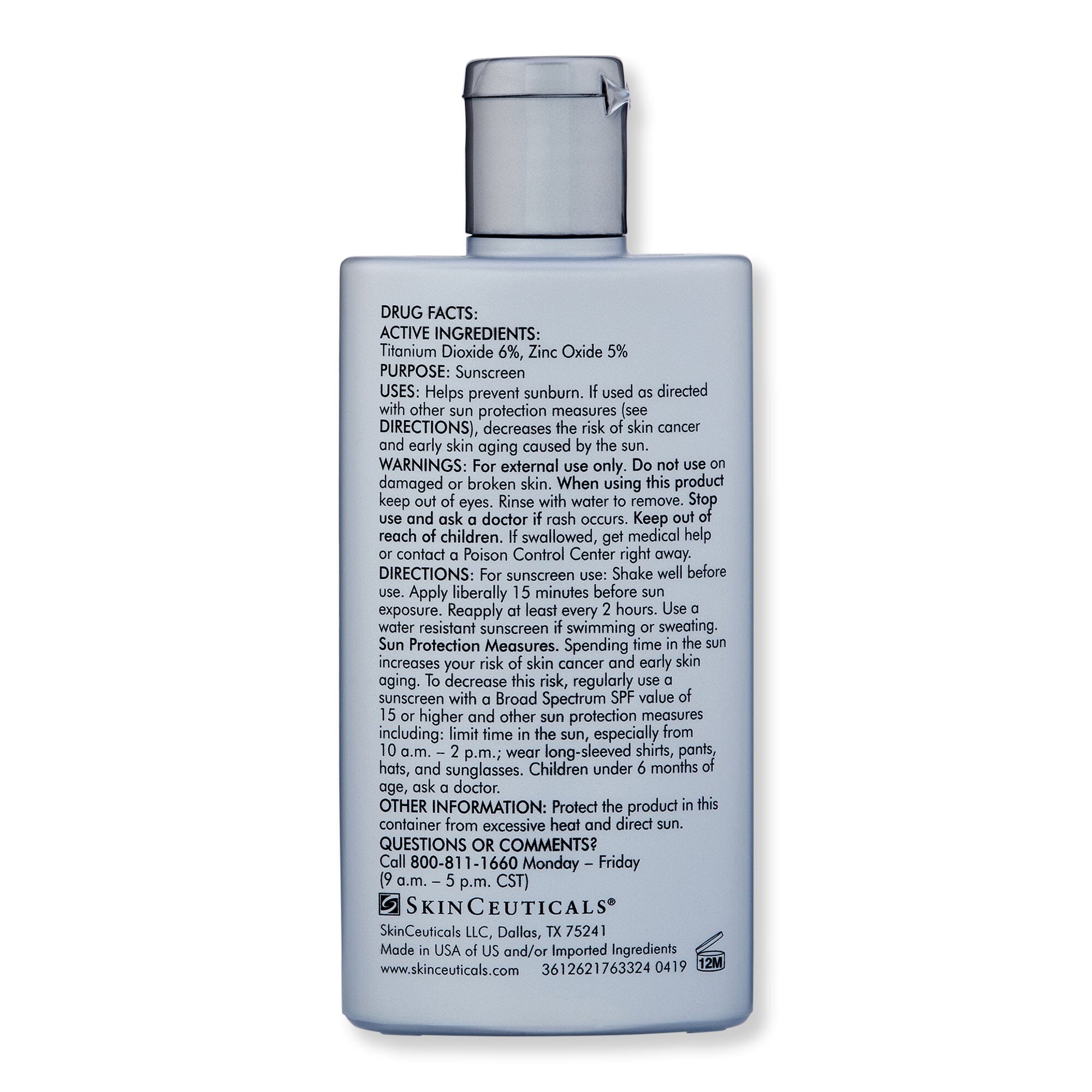 SkinCeuticals SkinCeuticals Physical Fusion UV Defense SPF 50 4.2 oz 125 ml Face Sunscreens 