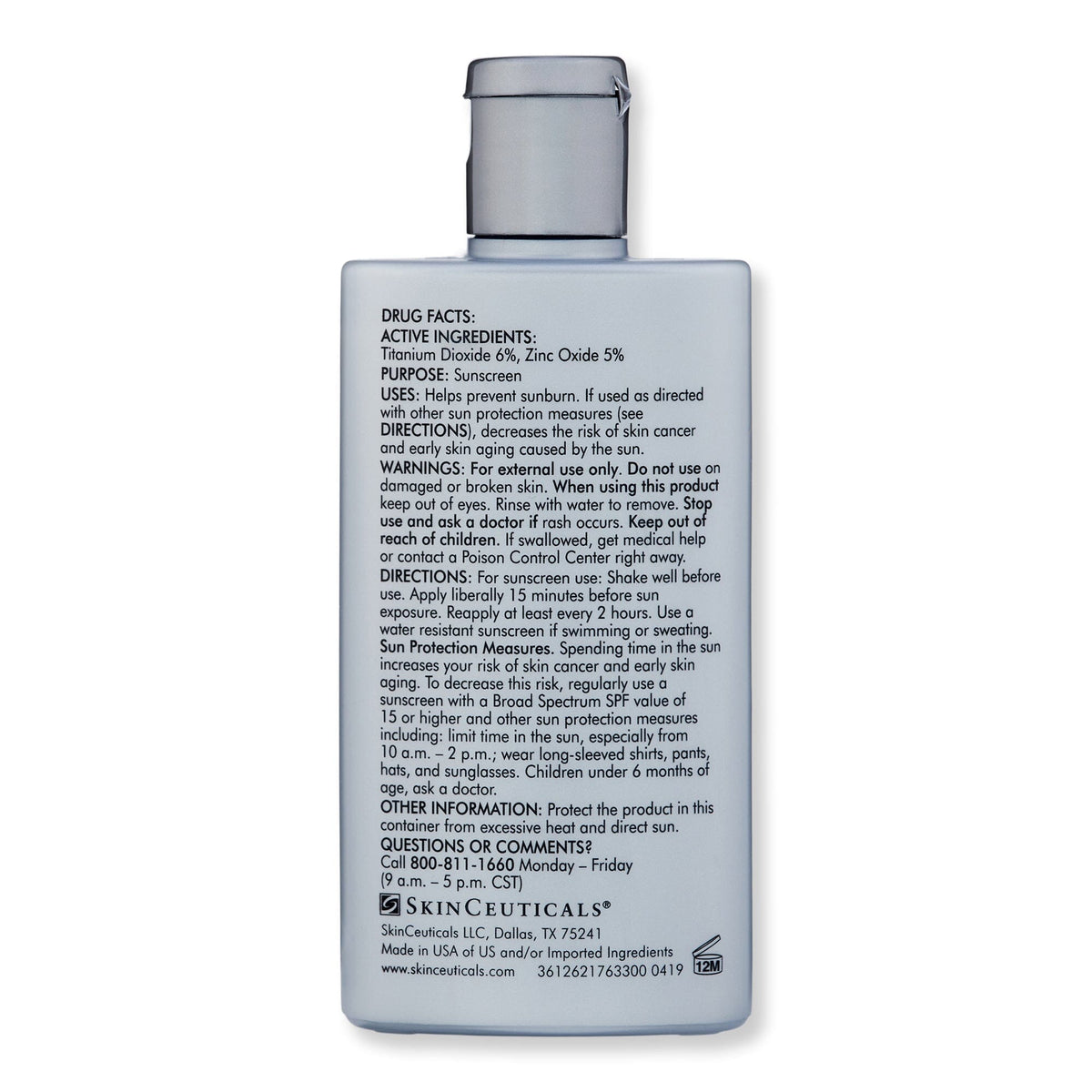 SkinCeuticals SkinCeuticals Sheer Physical UV Defense SPF 50 Body Sunscreens 