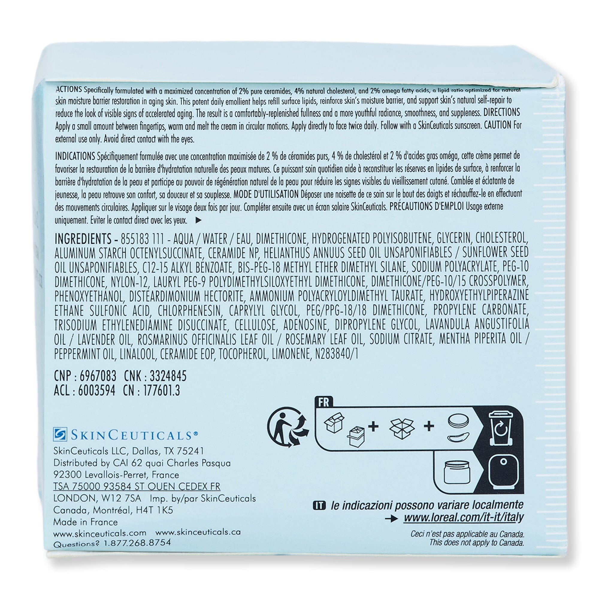 SkinCeuticals SkinCeuticals Triple Lipid Restore 2:4:2 48 ml Face Moisturizers 