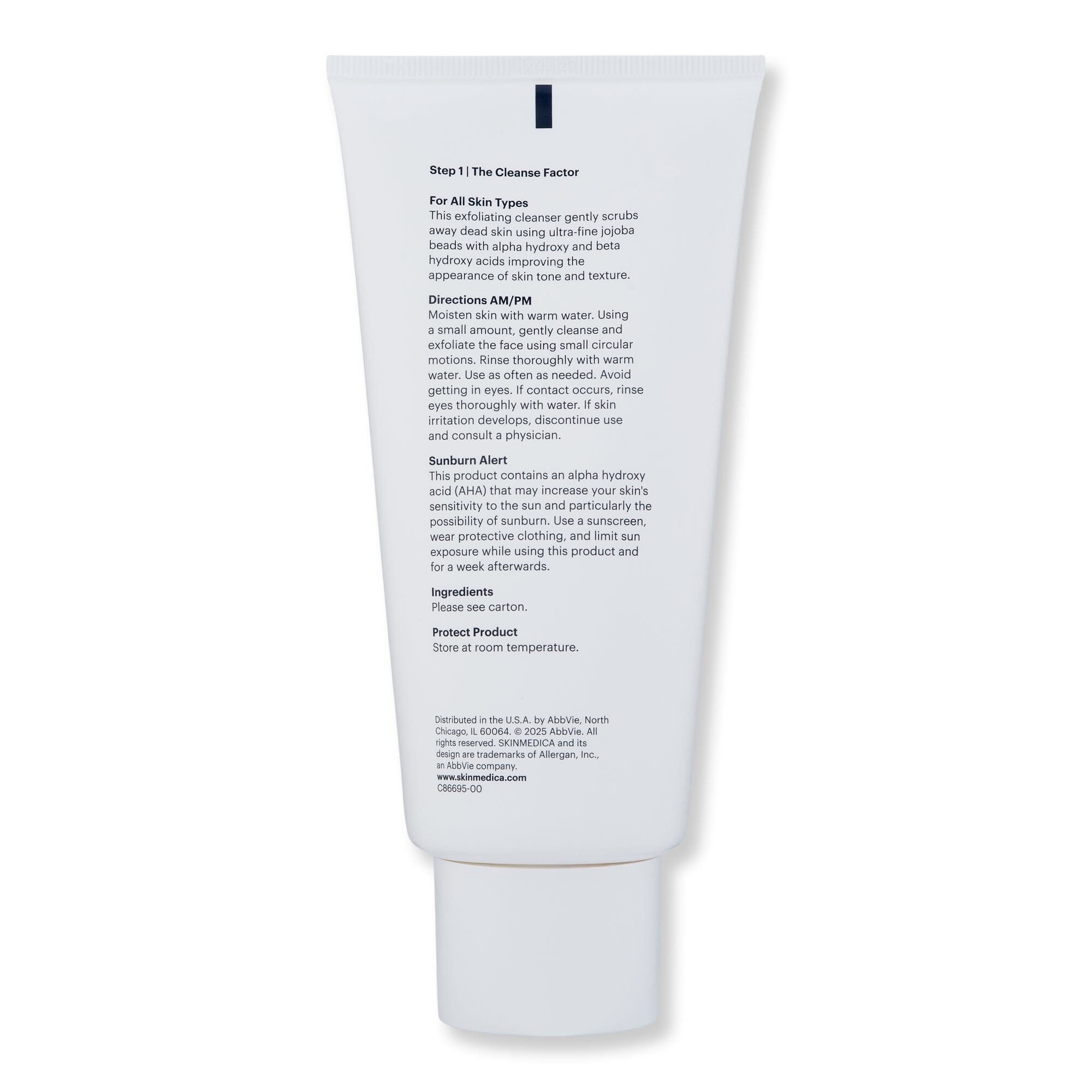 SkinMedica SkinMedica AHA BHA Exfoliating Cleanser 6 oz Face Cleansers 