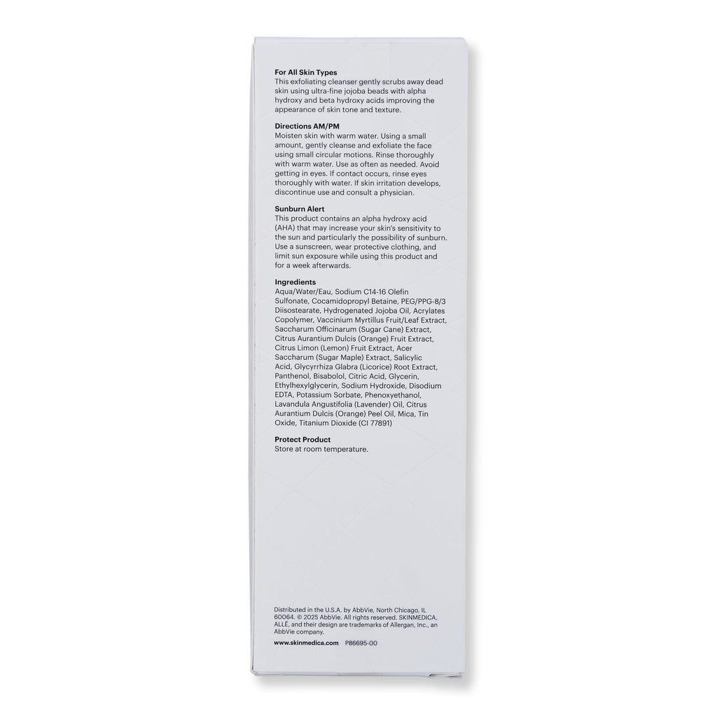 SkinMedica SkinMedica AHA/BHA Exfoliating Cleanser Face Cleansers 