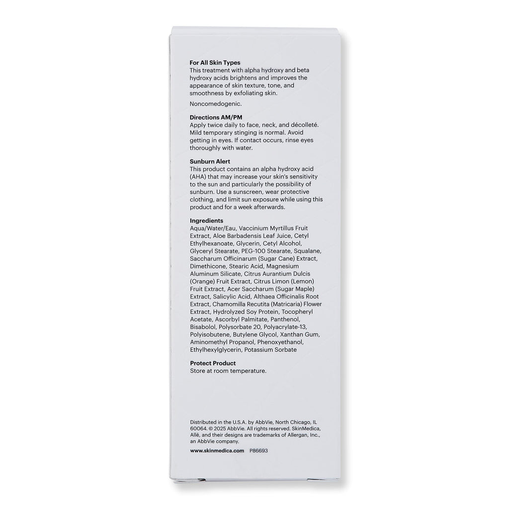 SkinMedica SkinMedica AHA/BHA Exfoliating Cream Skin Care Treatments 