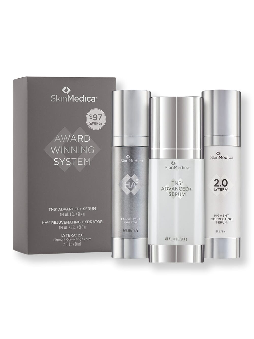 SkinMedica SkinMedica Award Winning System with TNS Advanced+ Serum Skin Care Kits 