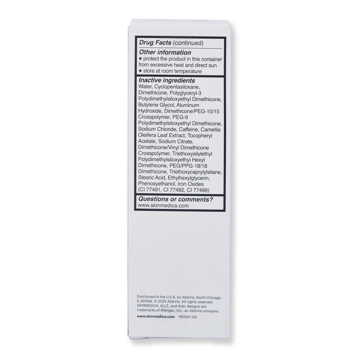 SkinMedica SkinMedica Essential Defense Mineral Shield Broad Spectrum SPF 32 Sunscreen Tinted 1.7 fl oz 50 ml Face Sunscreens 