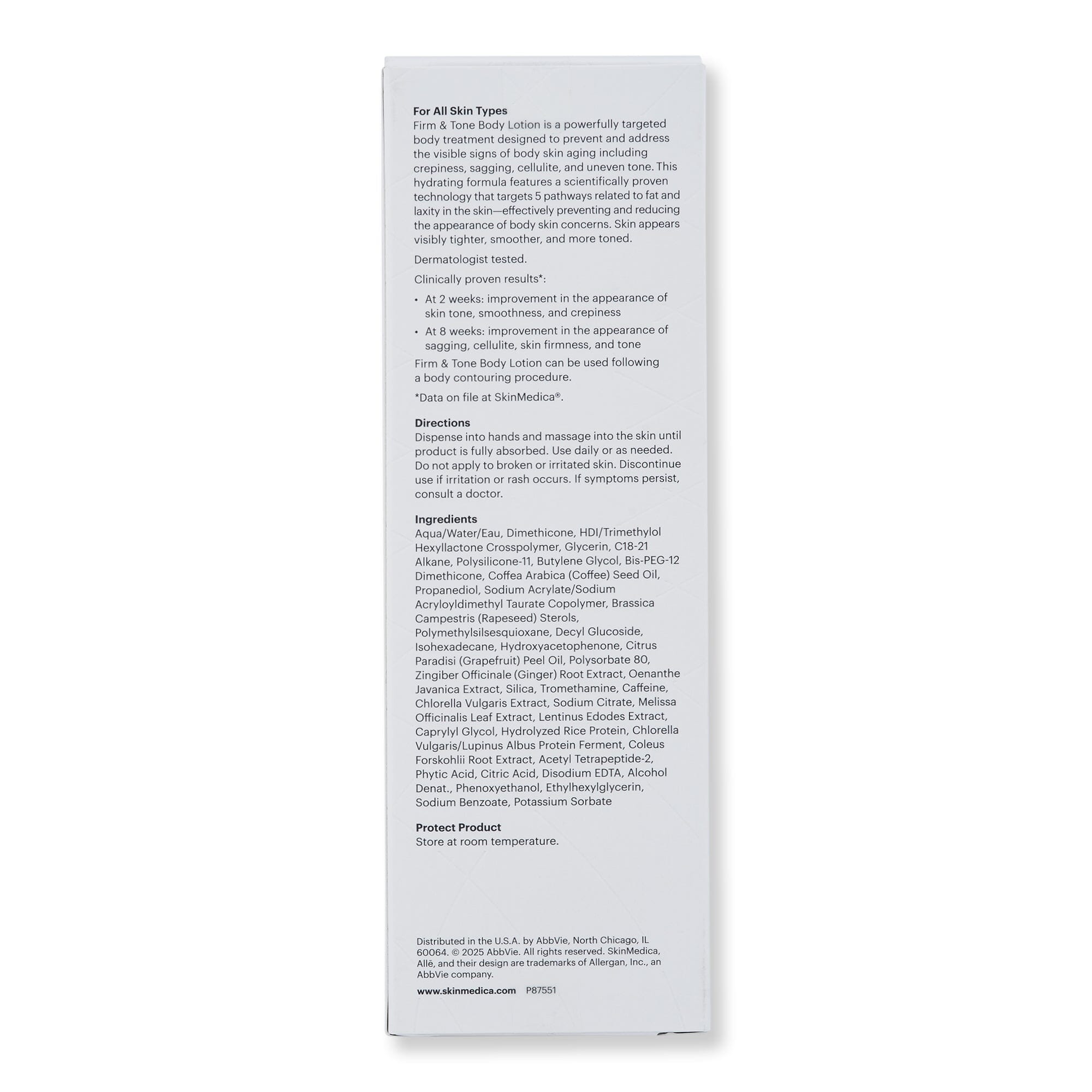 SkinMedica SkinMedica Firm & Tone Body Lotion Body Lotions & Oils 