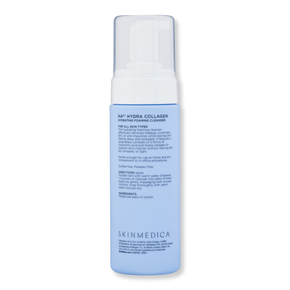 SkinMedica SkinMedica HA5 Hydra Collagen Hydrating Foaming Cleanser 5 fl oz 147.9 ml Face Cleansers 