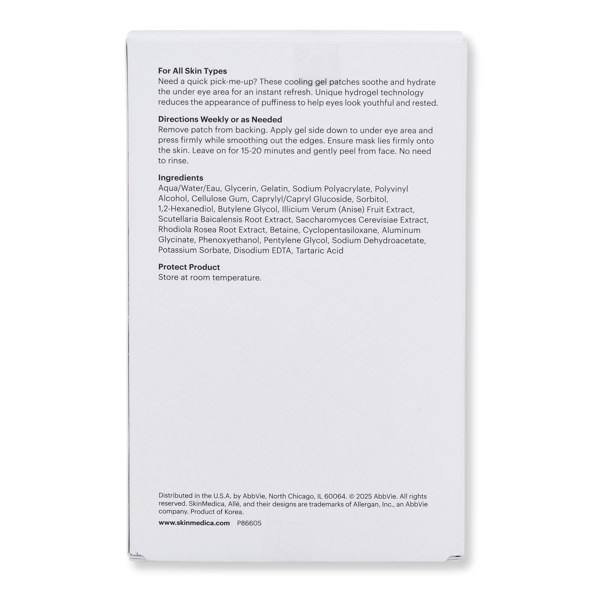 SkinMedica SkinMedica Instant Bright Eye Mask Eye Treatments 