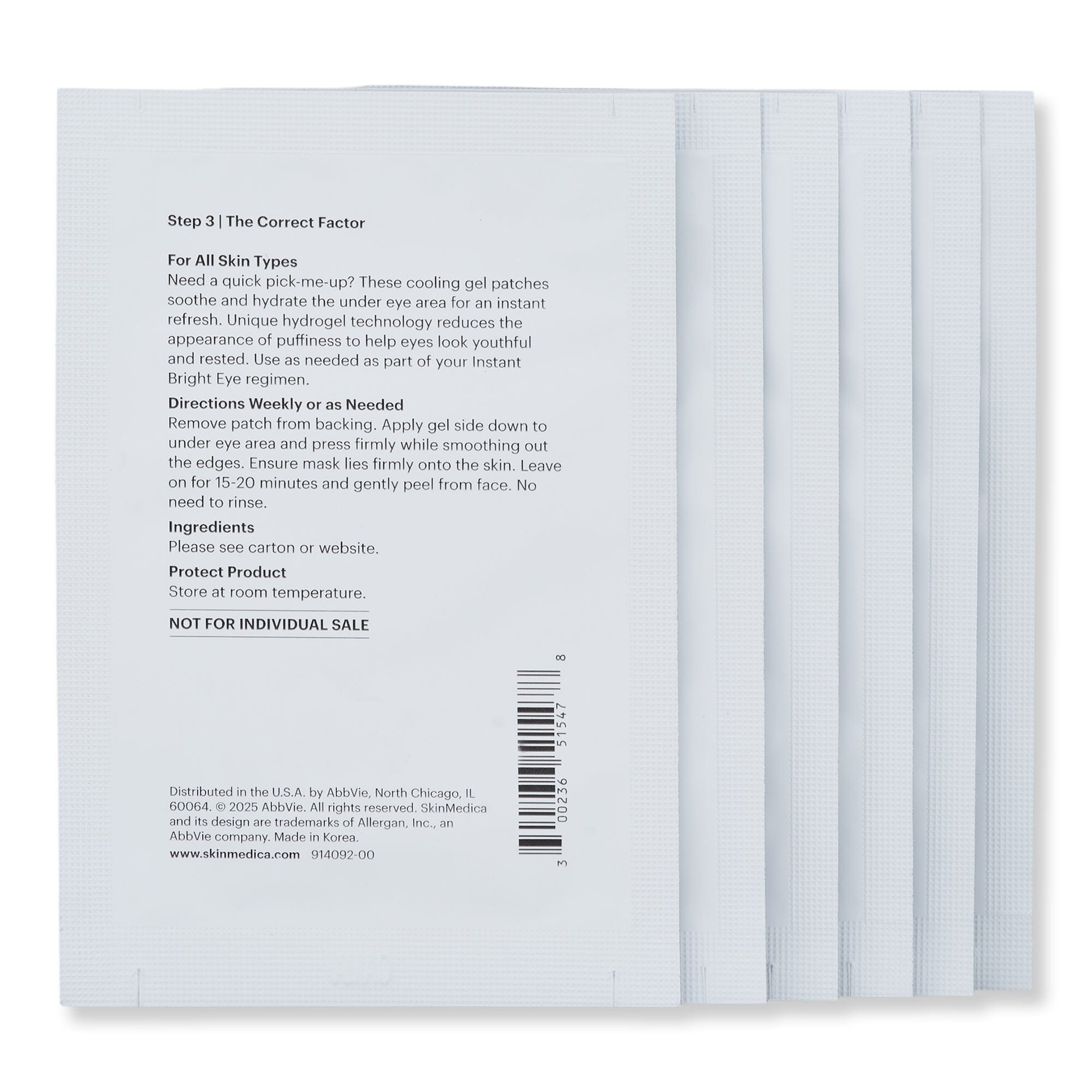 SkinMedica SkinMedica Instant Bright Eye Mask Eye Treatments 