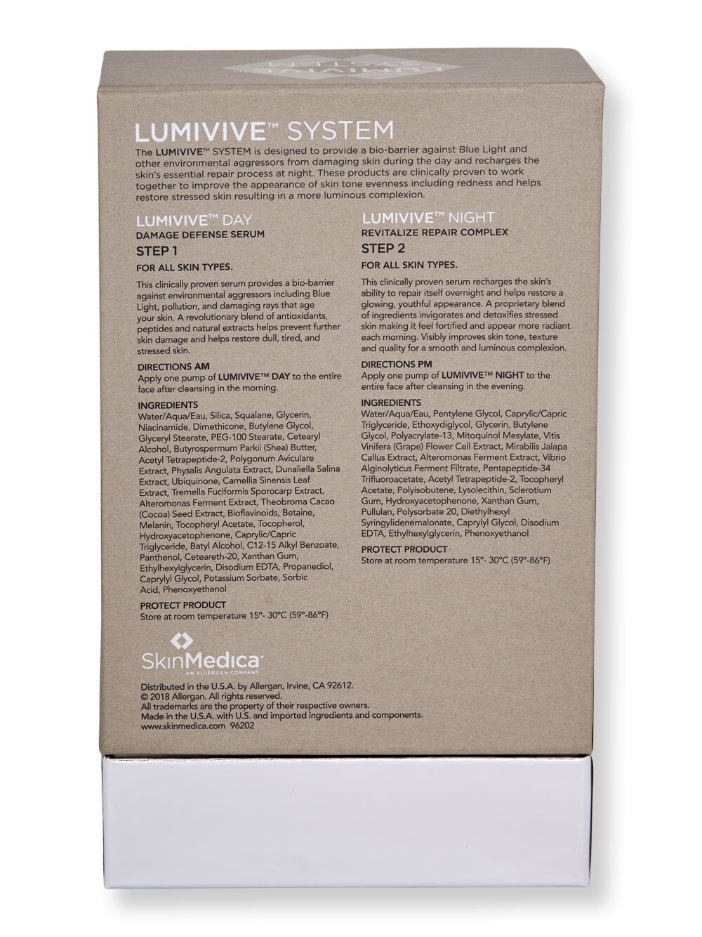 SkinMedica SkinMedica Lumivive System Day & Night Skin Care Kits 