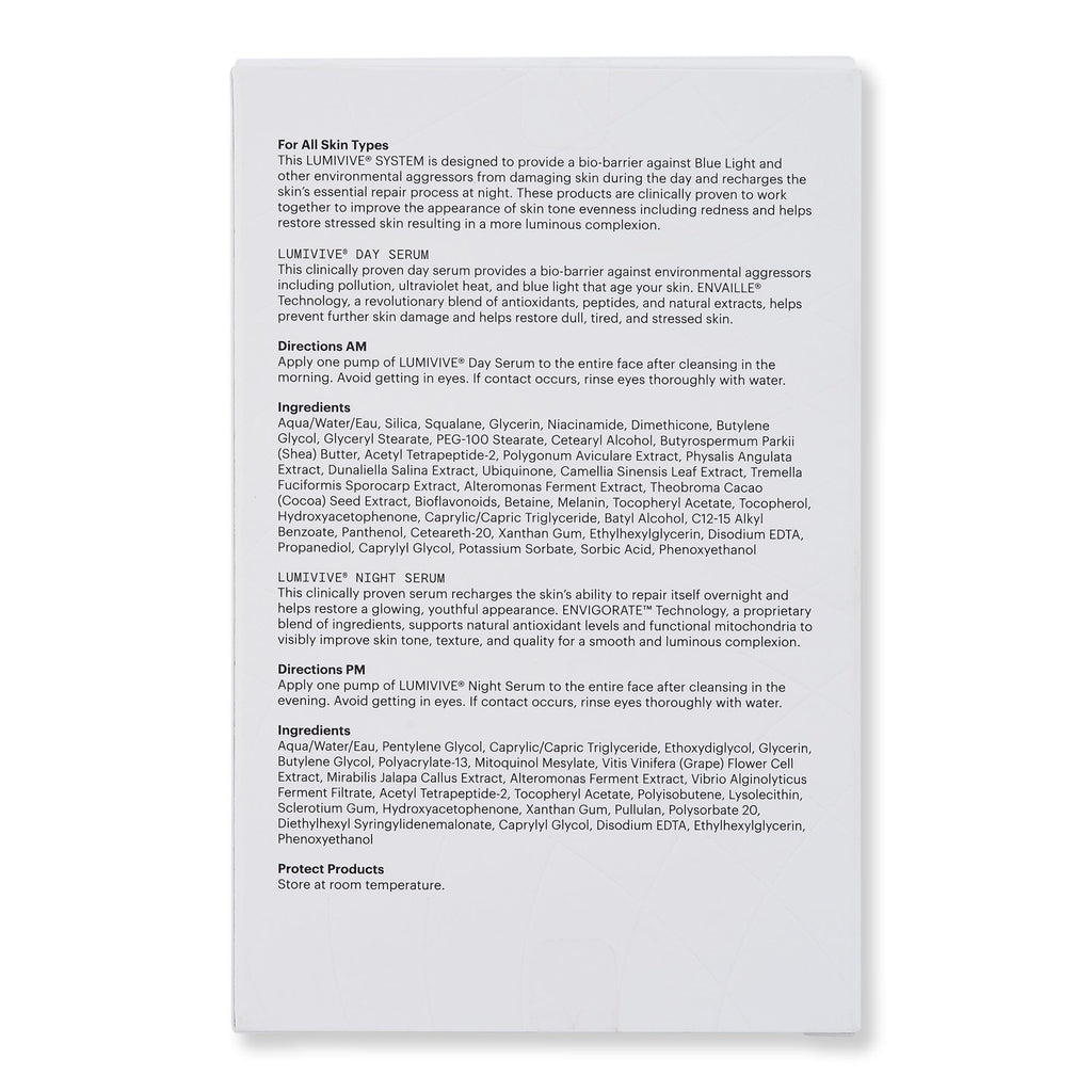 SkinMedica SkinMedica Lumivive System Day & Night Skin Care Kits 