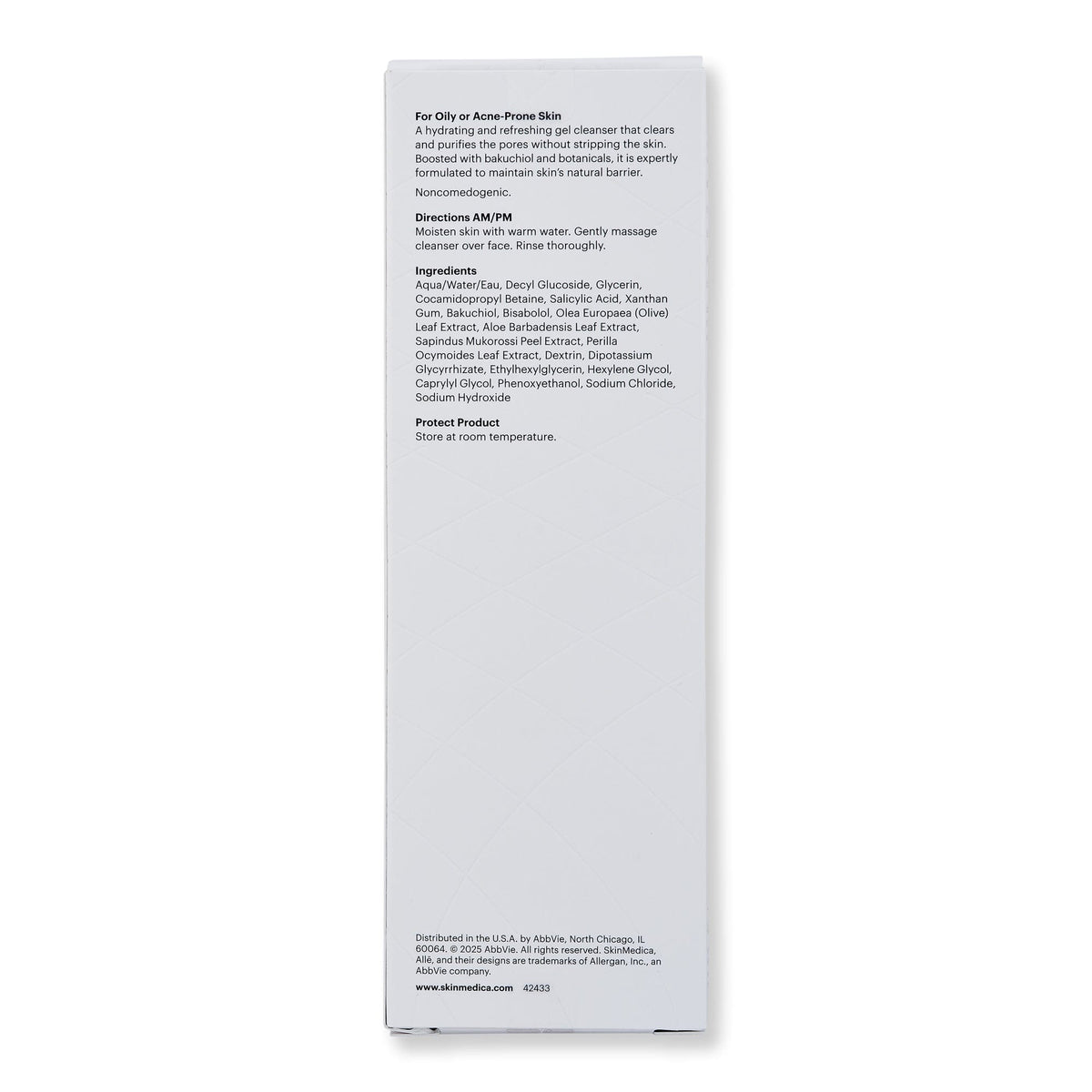SkinMedica SkinMedica Pore Purifying Gel Cleanser Face Cleansers 