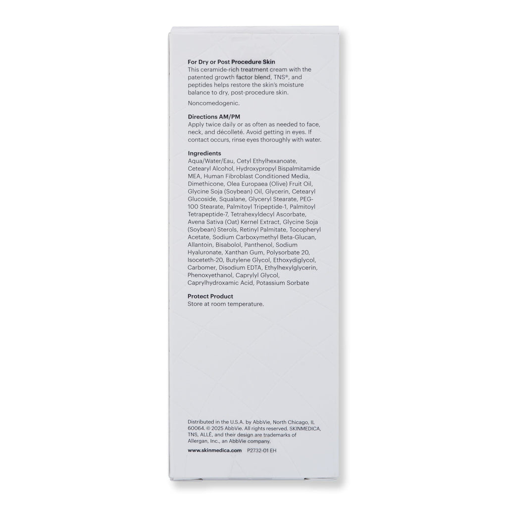 SkinMedica SkinMedica TNS Ceramide Treatment Cream Skin Care Treatments 