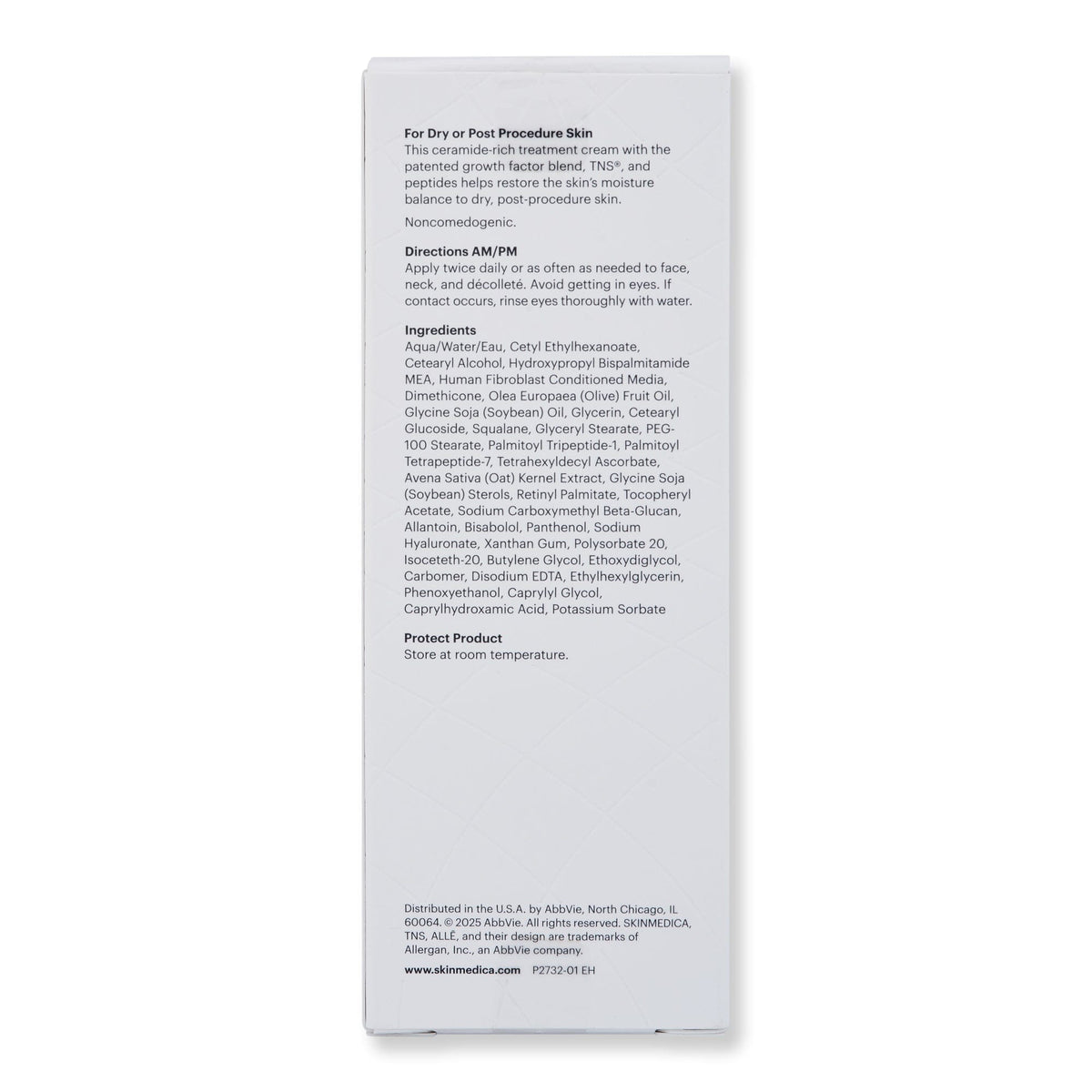 SkinMedica SkinMedica TNS Ceramide Treatment Cream Skin Care Treatments 