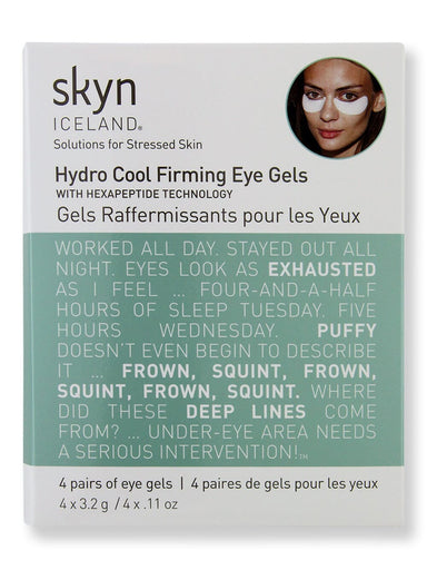 Skyn Iceland Skyn Iceland Hydro Cool Firming Eye Gels 4 Pairs Eye Gels 