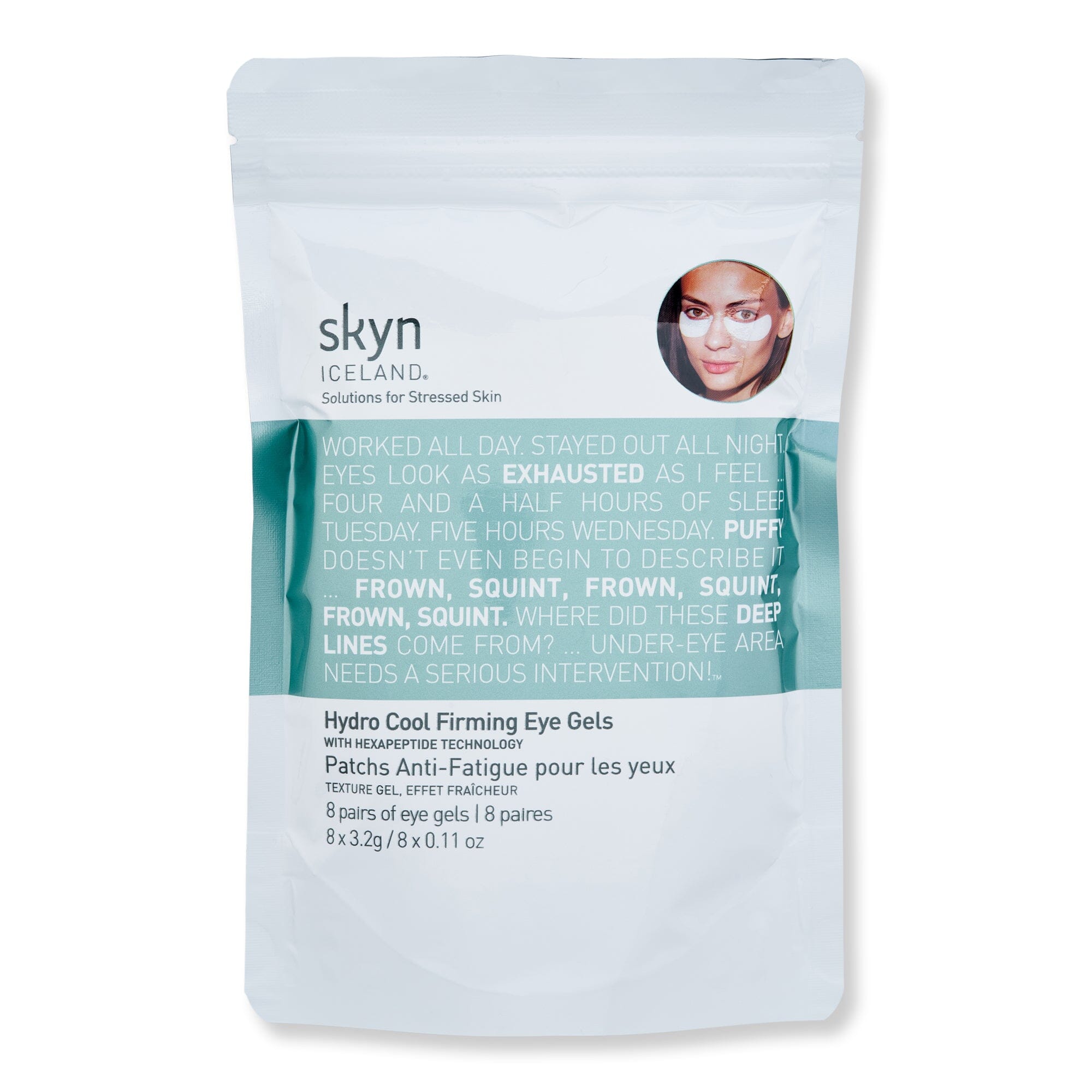 Skyn Iceland Skyn Iceland Hydro Cool Firming Eye Gels 8 Pairs Eye Gels 