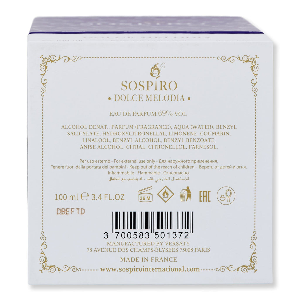 Sospiro Sospiro Dolce Melodia Eau De Parfum Perfume 