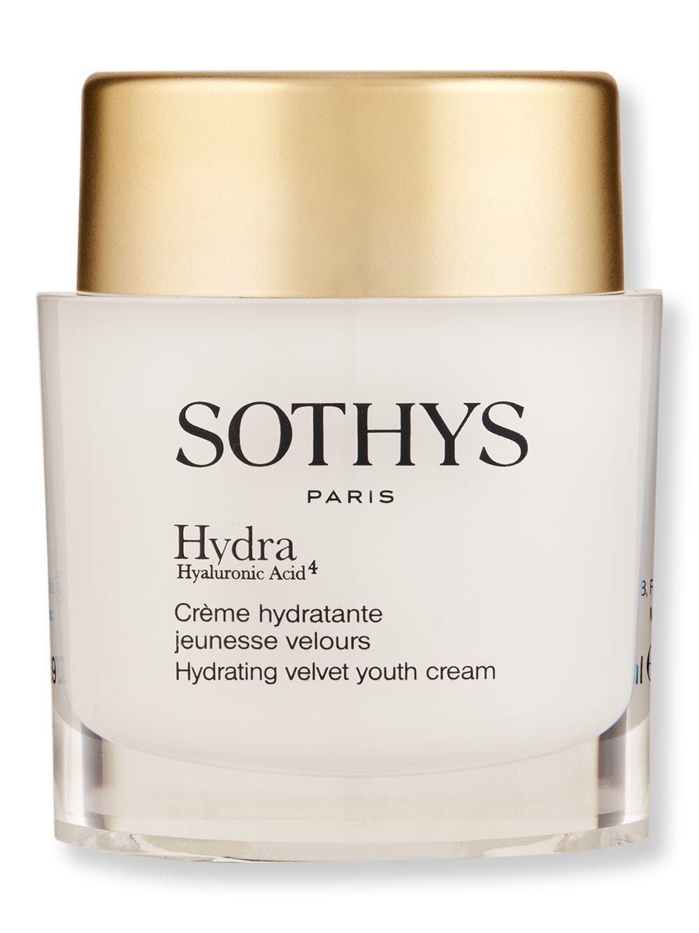 Sothys Sothys Hydra 4Ha Velvet Youth Cream Face Moisturizers 1.69 fl oz / 50 ml 
