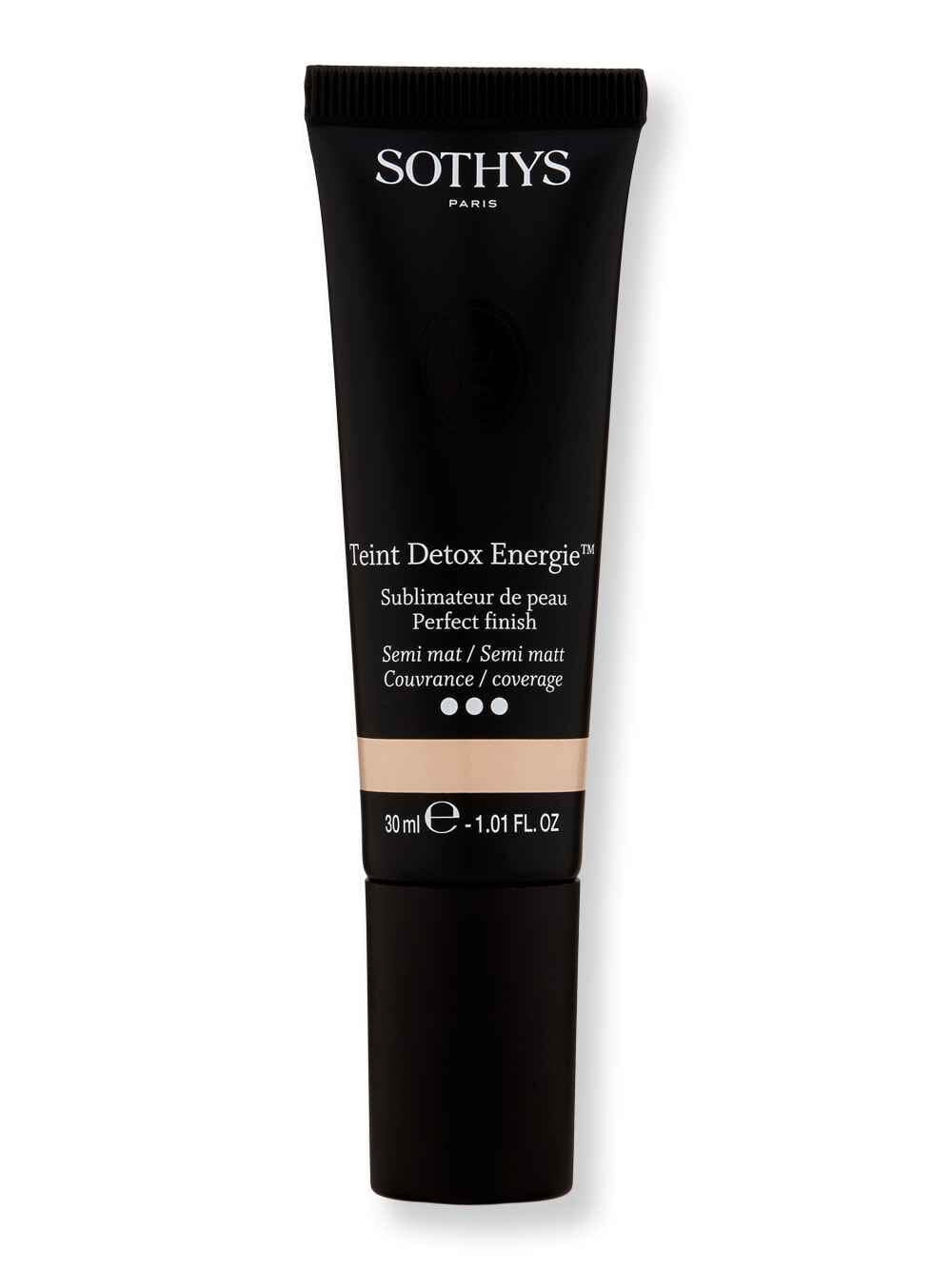 Sothys Sothys Teint Detox Energie Perfect Finish W10 Ivoire Tinted Moisturizers & Foundations 